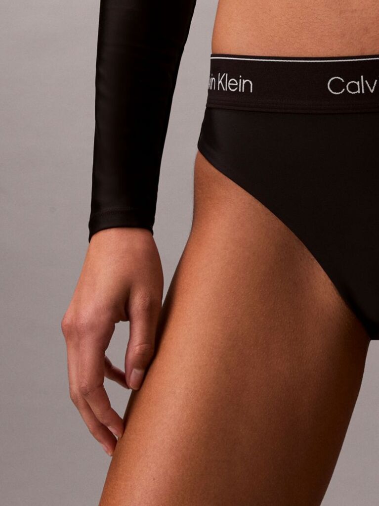 Black Bikini Bottoms - CK Icon  Women