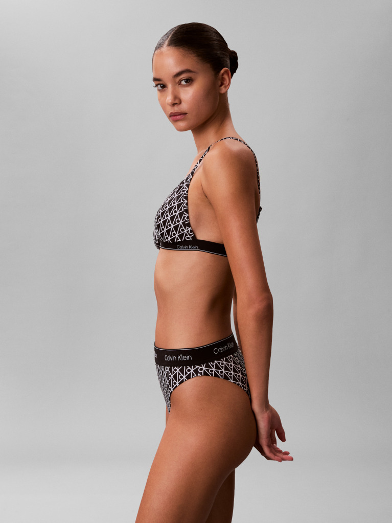 Black Triangle Bikini Top - CK Icon  Women