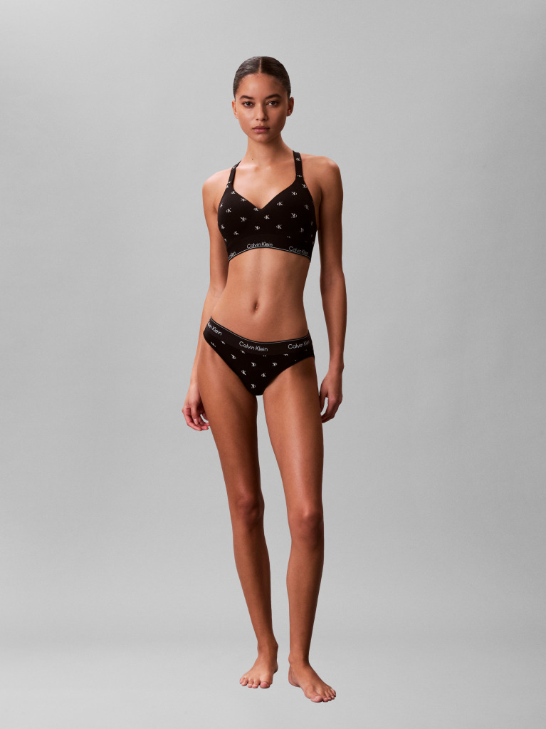 Μαύρο Bralette Ανόρθωσης - Icon Cotton Modal  Γυναίκα