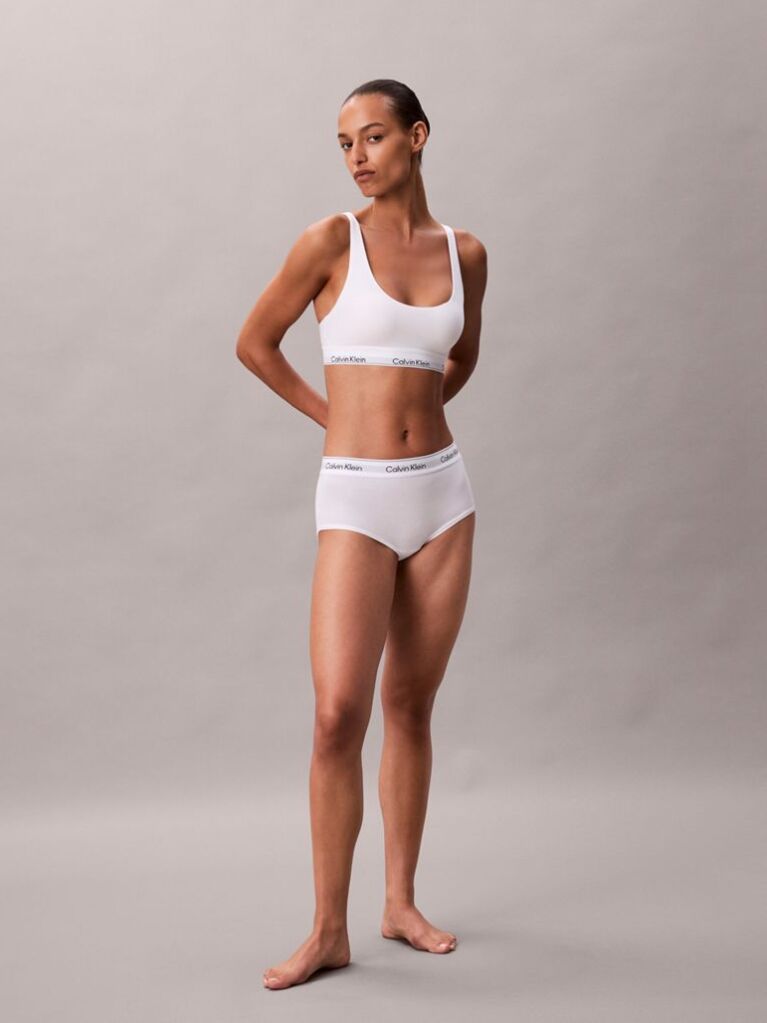 White Boy Shorts - Icon Cotton Modal  Women