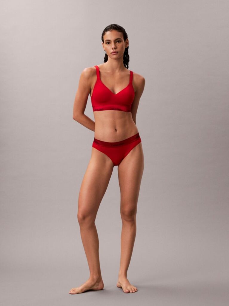 Red Limited Edition Lift Bralette - Icon Cotton Modal  Women