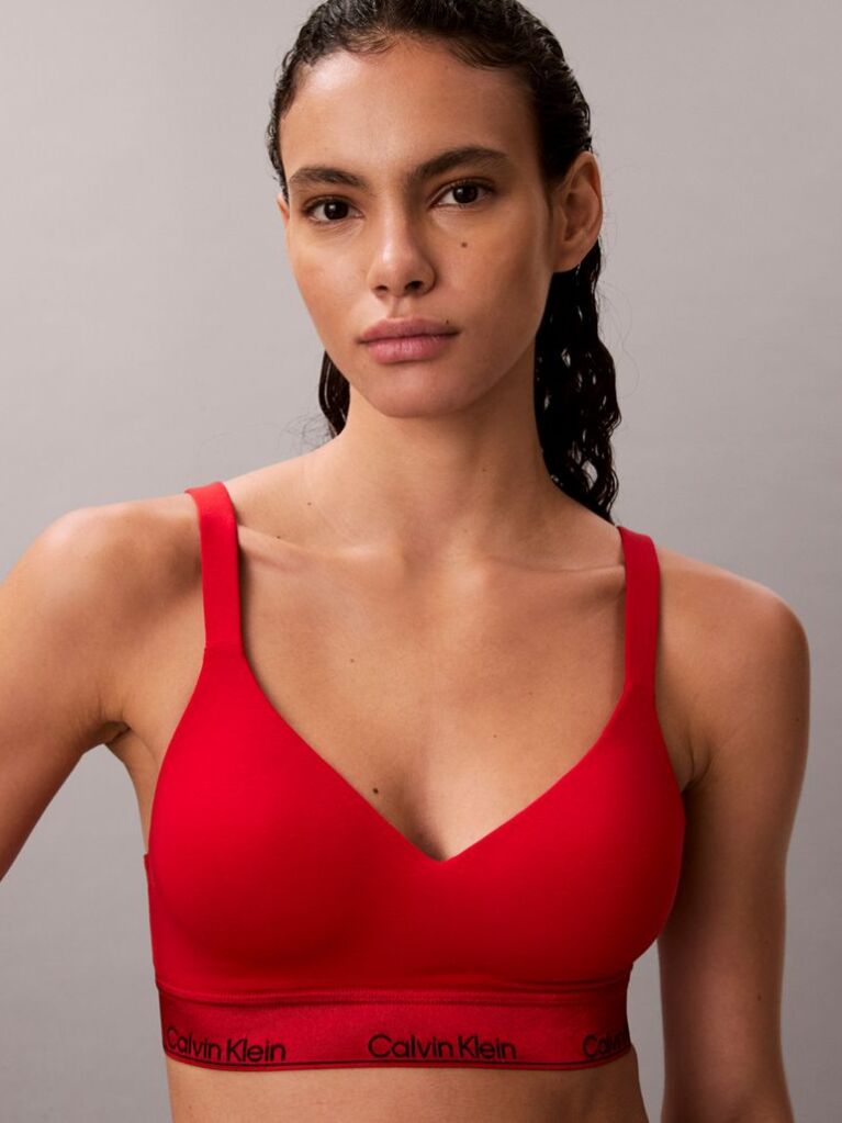 Red Limited Edition Lift Bralette - Icon Cotton Modal  Women