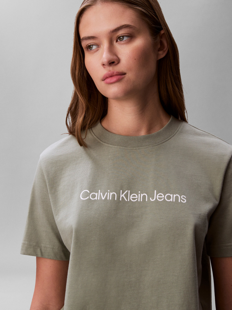 Πράσινο Κοντομάνικο T-Shirt  Γυναίκα