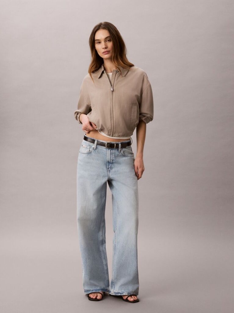 Denim Low Rise Baggy Jeans  Women