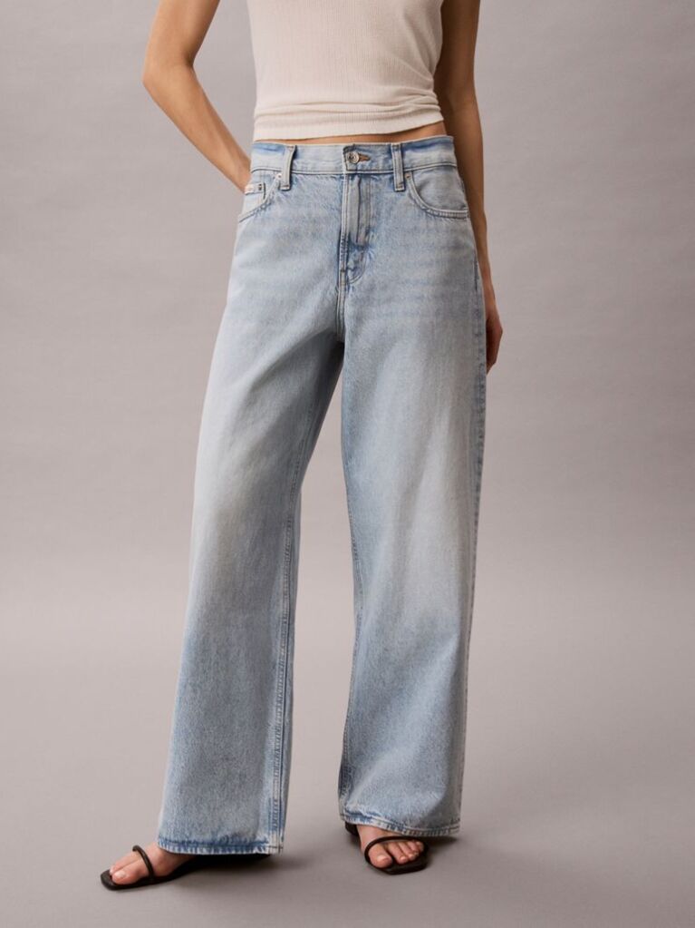 Denim Low Rise Baggy Jeans  Women