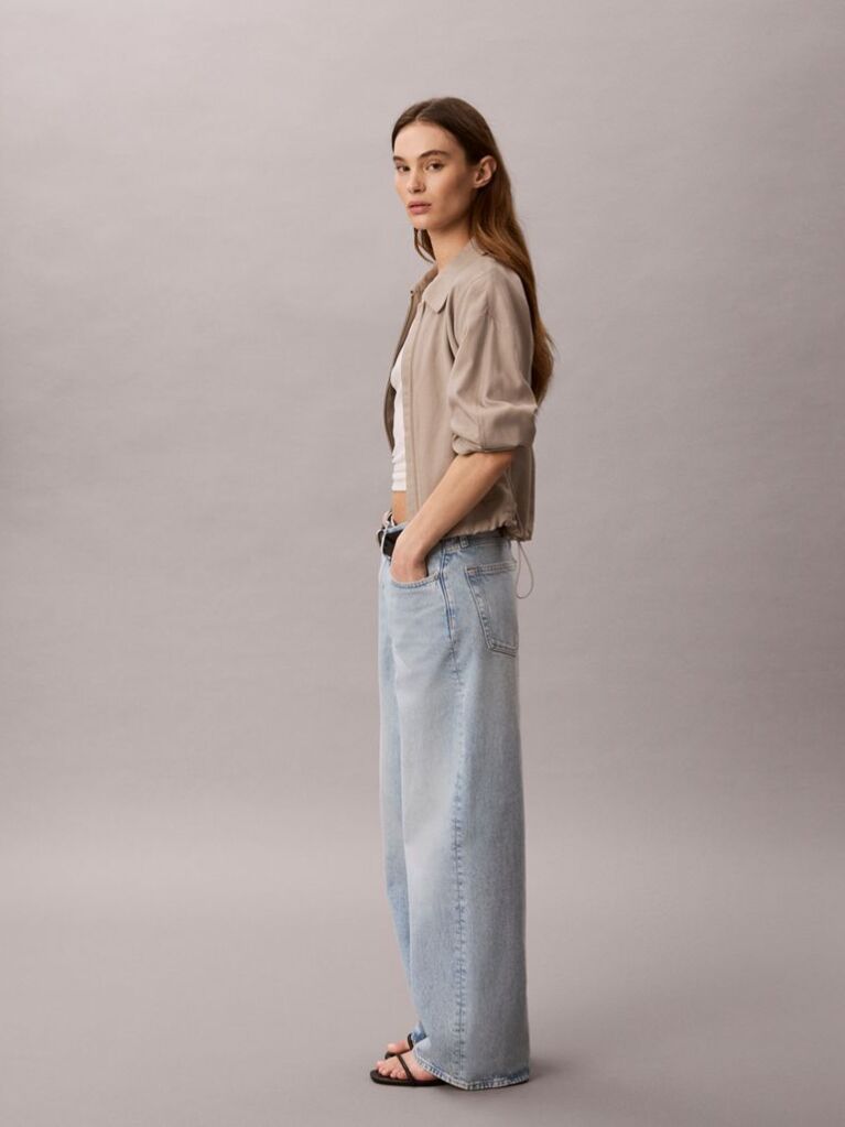 Denim Low Rise Baggy Jeans  Women