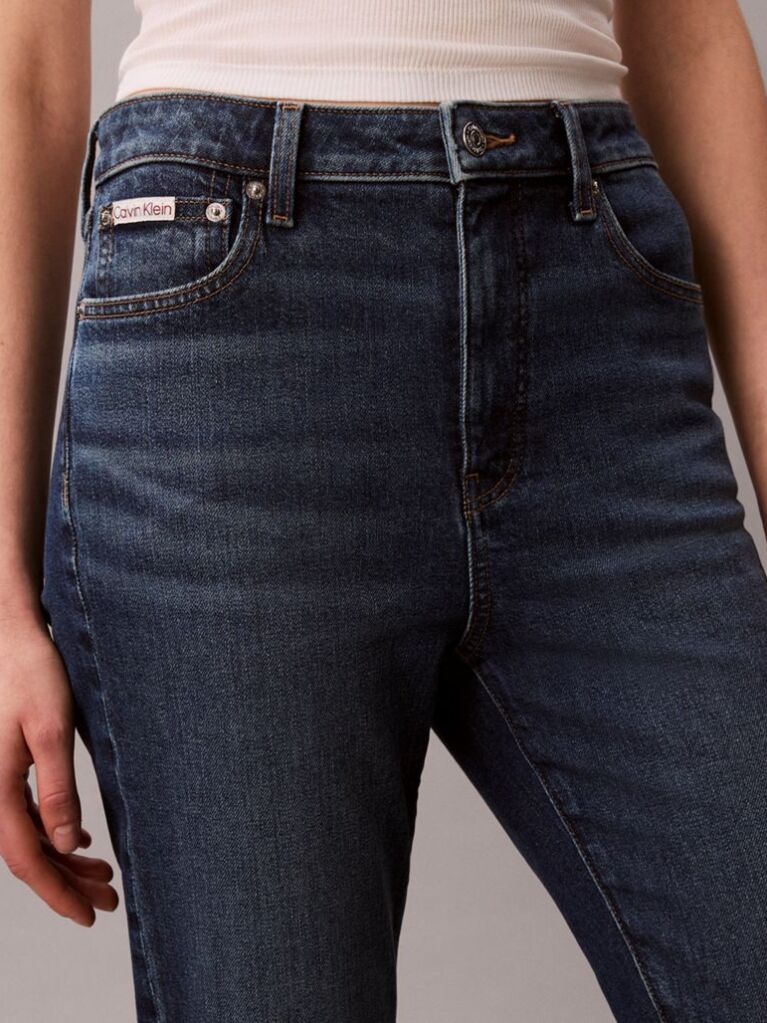 Denim Στενό Τζιν Με Bootcut Γραμμή  Γυναίκα