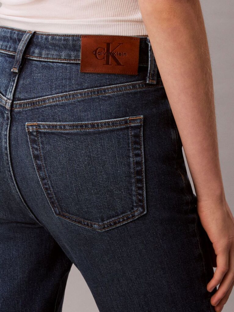 Denim Στενό Τζιν Με Bootcut Γραμμή  Γυναίκα