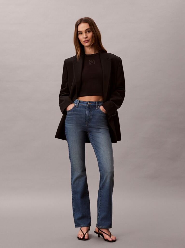 Denim Skinny Bootcut Jeans  Women