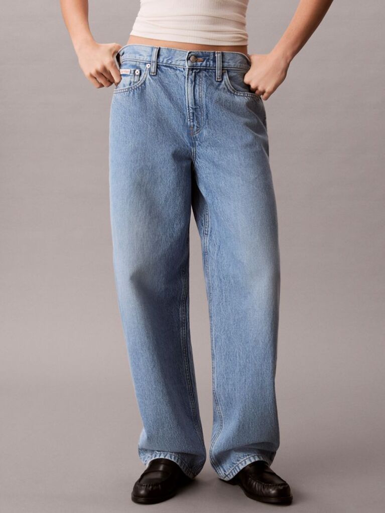 Denim Relaxed Barrel Jeans  Women