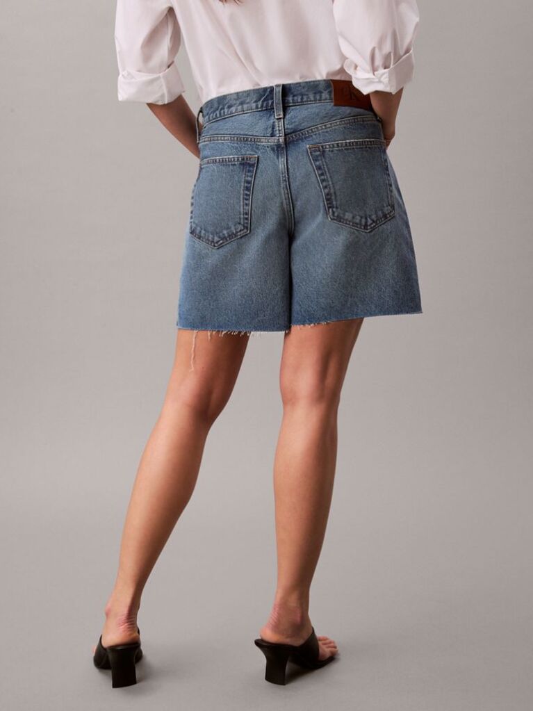Denim 90s Denim Σορτς Με Άνετη Γραμμή  Γυναίκα