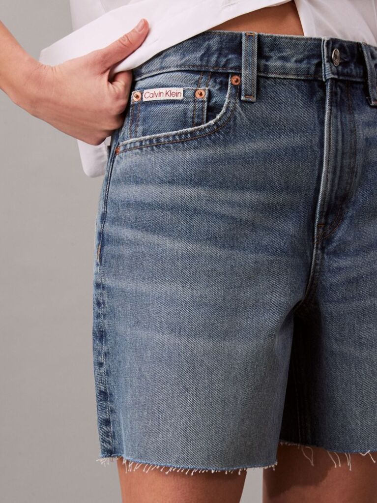 Denim 90s Denim Σορτς Με Άνετη Γραμμή  Γυναίκα