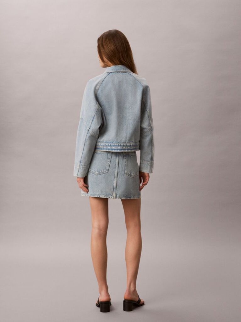 Denim Denim Μίνι Φούστα Με Ρίγα Λογότυπου  Γυναίκα