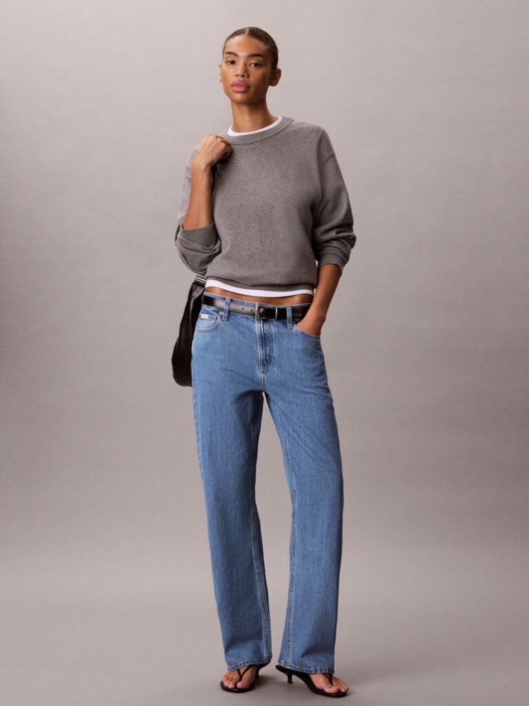 Denim 90s Τζιν Με Straight Γραμμή  Γυναίκα