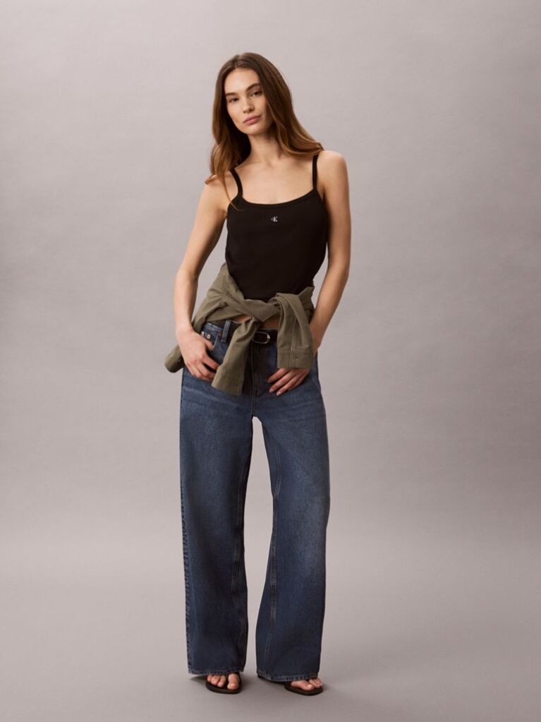 Denim Low Rise Baggy Jeans  Women