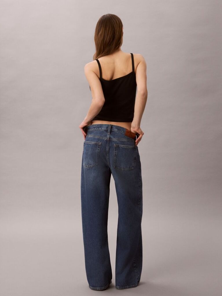 Denim Low Rise Baggy Jeans  Women