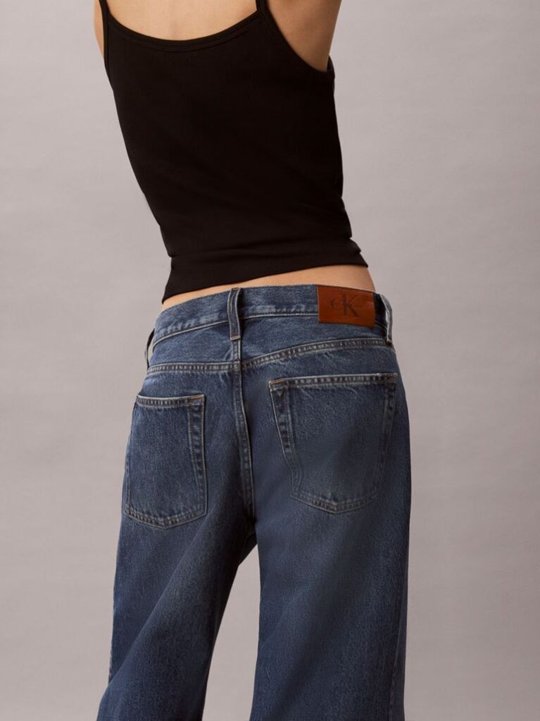 Denim Low Rise Baggy Jeans  Women