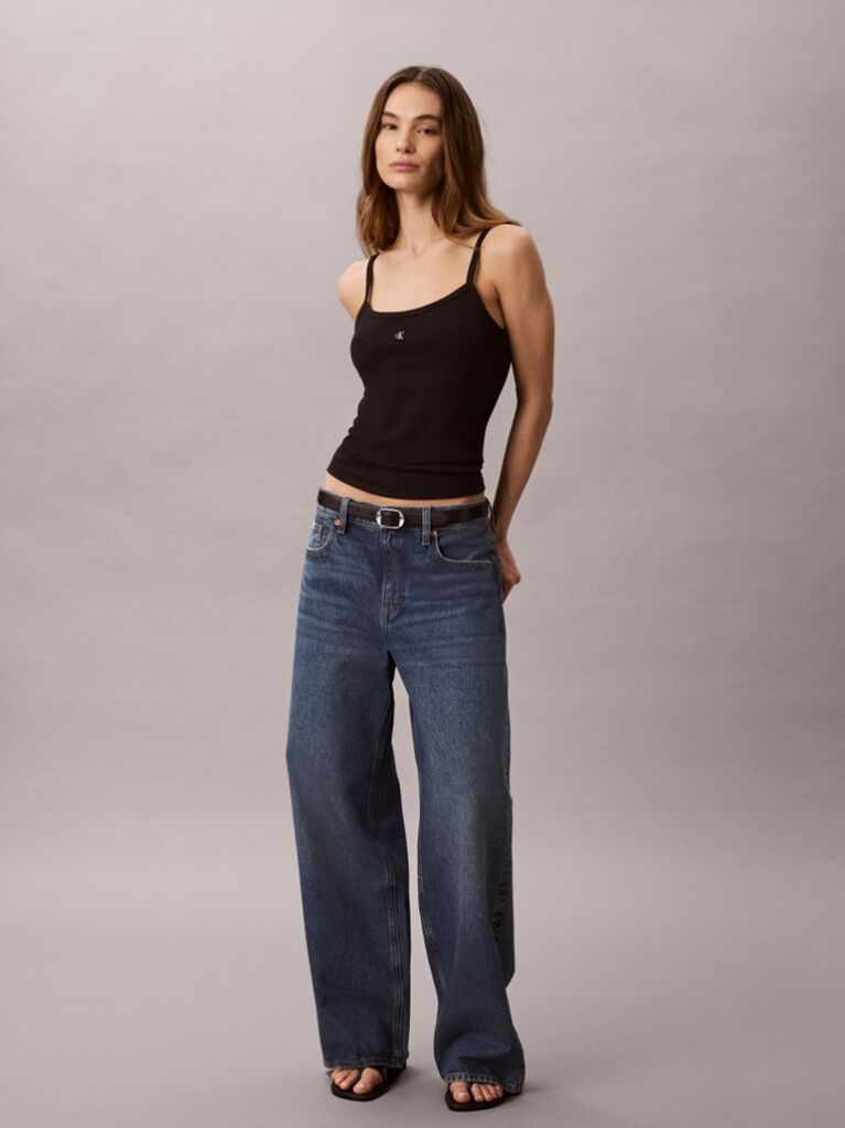 Denim Low Rise Baggy Jeans  Women