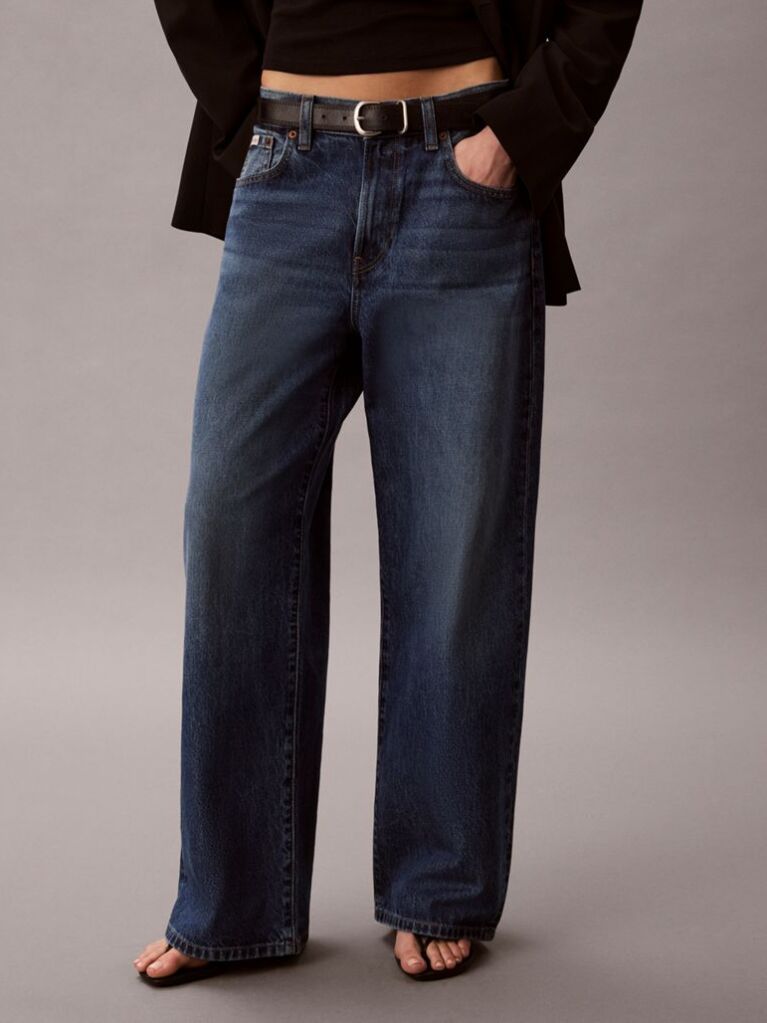 Denim Τζιν Με Φαρδιά Γραμμή  Γυναίκα
