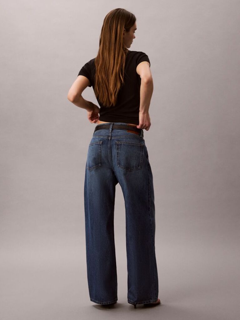 Denim Τζιν Με Φαρδιά Γραμμή  Γυναίκα