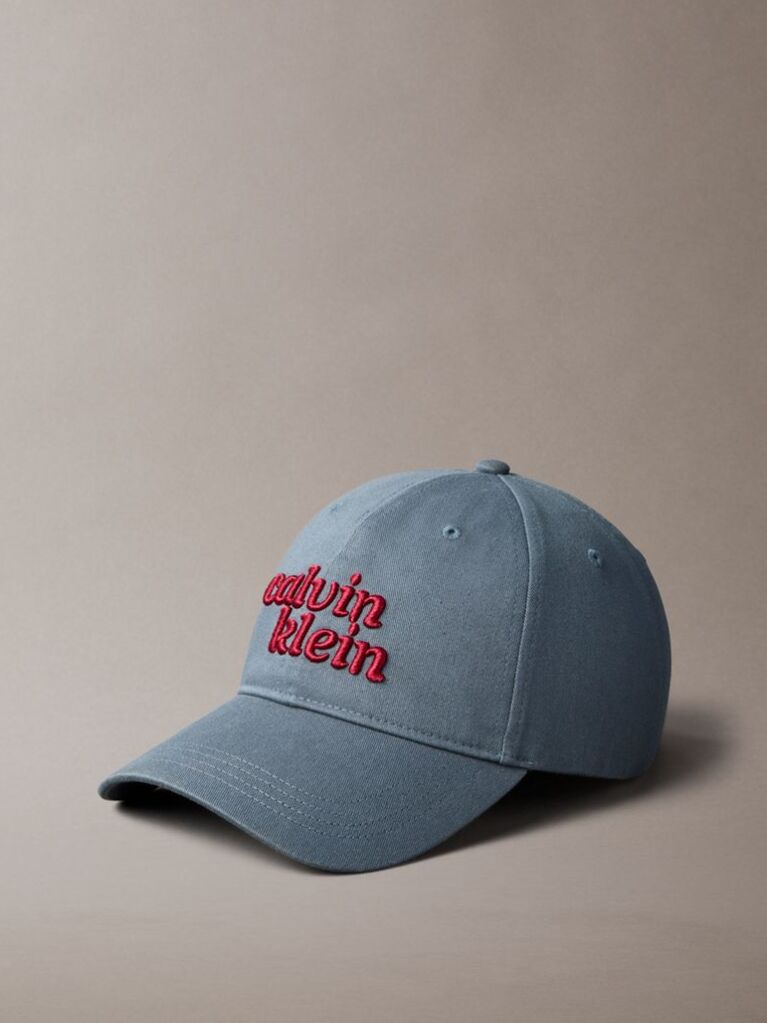 Blue 1989 Embroidered CK Logo Cap  Men