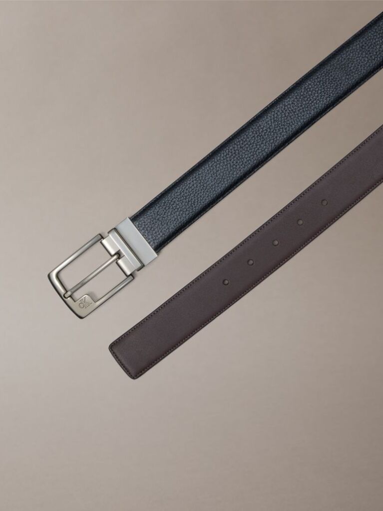 Multi Full-Grain Leather Belt  Men