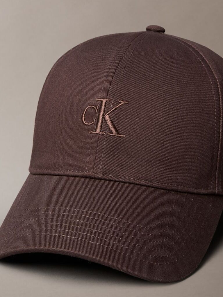 Brown Twill Logo Cap  Women