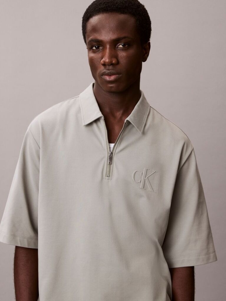 Green Pima Cotton Polo Shirt  Men