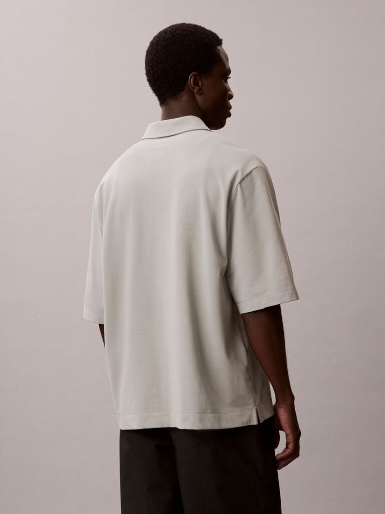 Green Pima Cotton Polo Shirt  Men