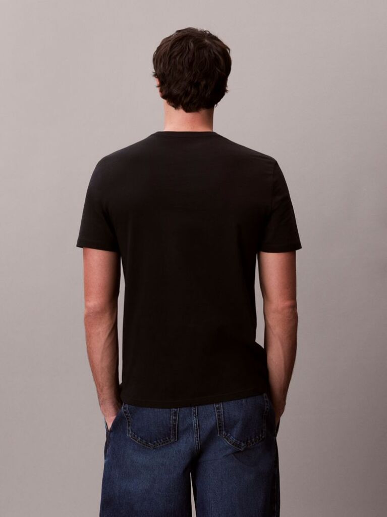 Black Graphic Logo T-shirt  Men
