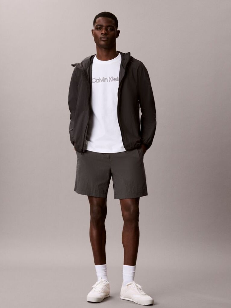 White Relaxed Logo T-shirt  Men