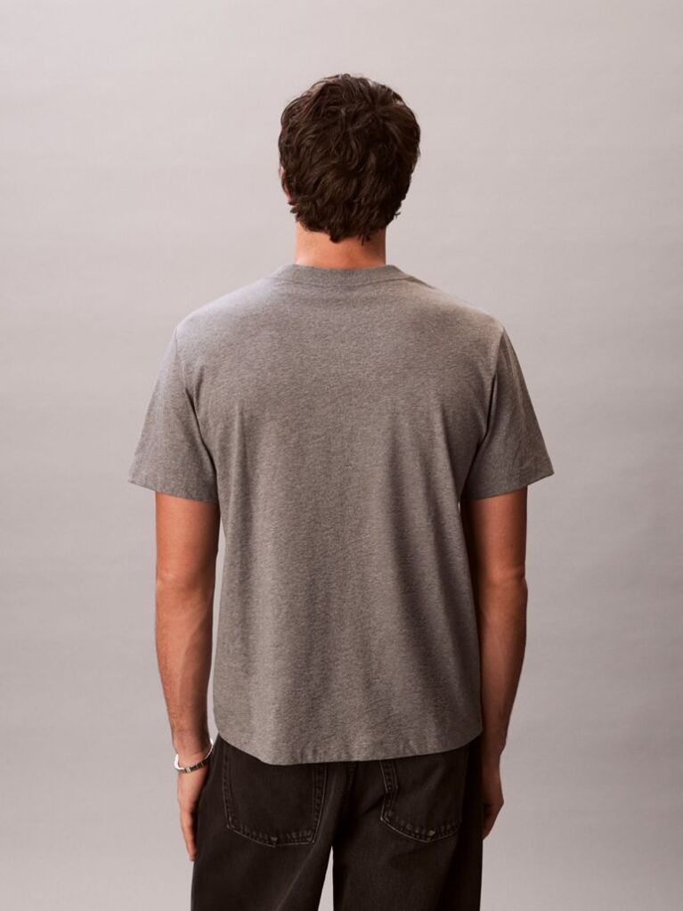 Grey Monogram T-shirt  Men