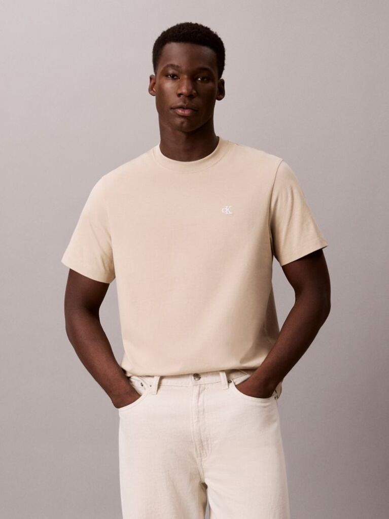 White Monogram T-shirt  Men