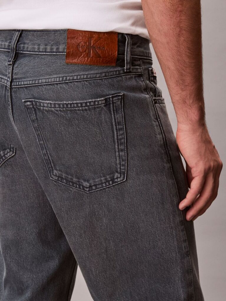 Denim 90s Τζιν με Ίσια Γραμμή  Άνδρας