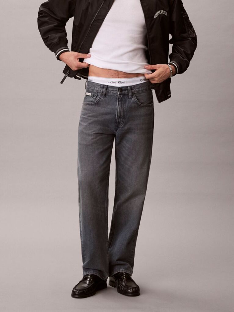 Denim 90s Τζιν με Ίσια Γραμμή  Άνδρας