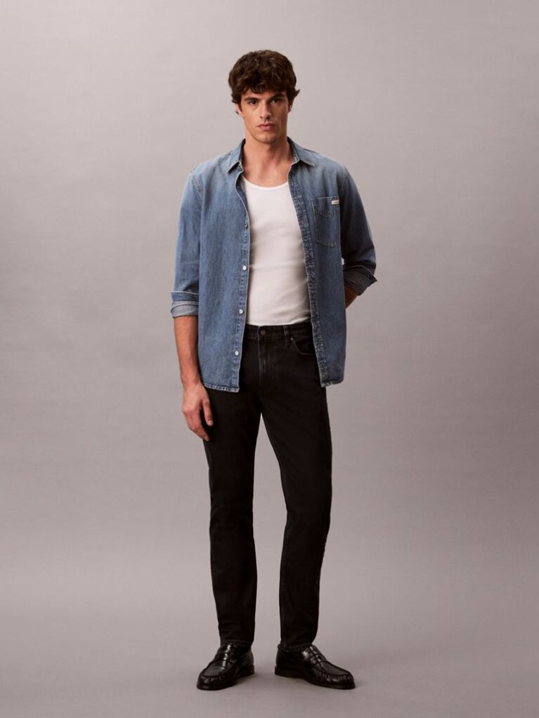 Denim Slim Tapered Jeans  Men
