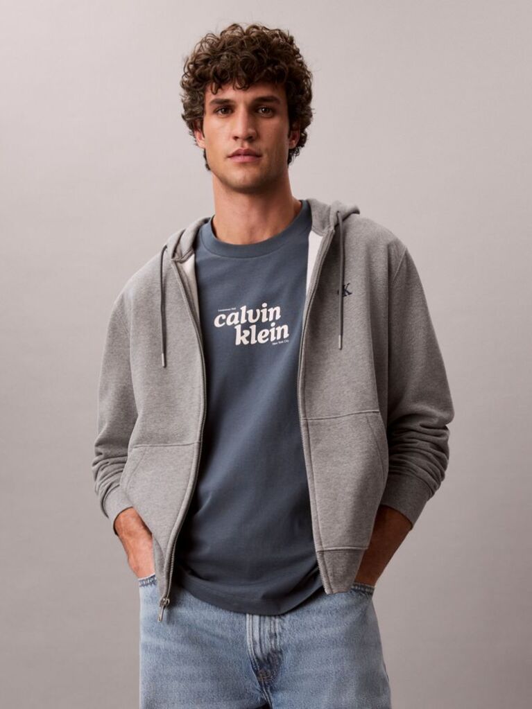 Blue Relaxed Logo T-shirt  Men