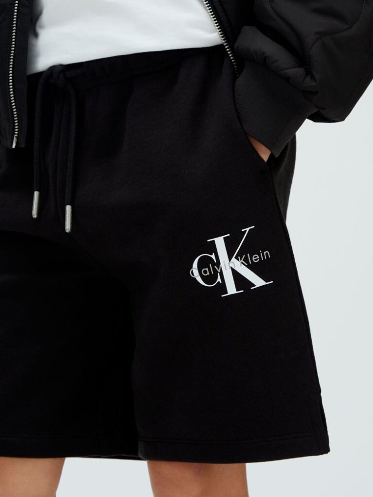Μαύρο Άνετο Σορτς  Παιδικό Unisex