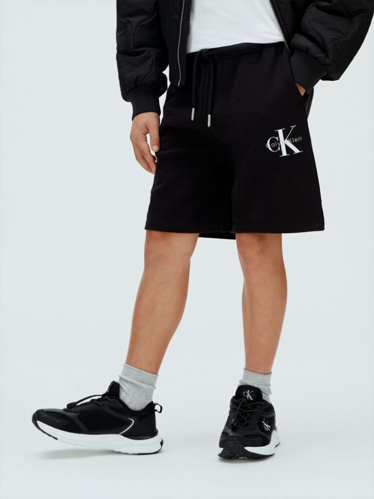 Μαύρο Άνετο Σορτς  Παιδικό Unisex