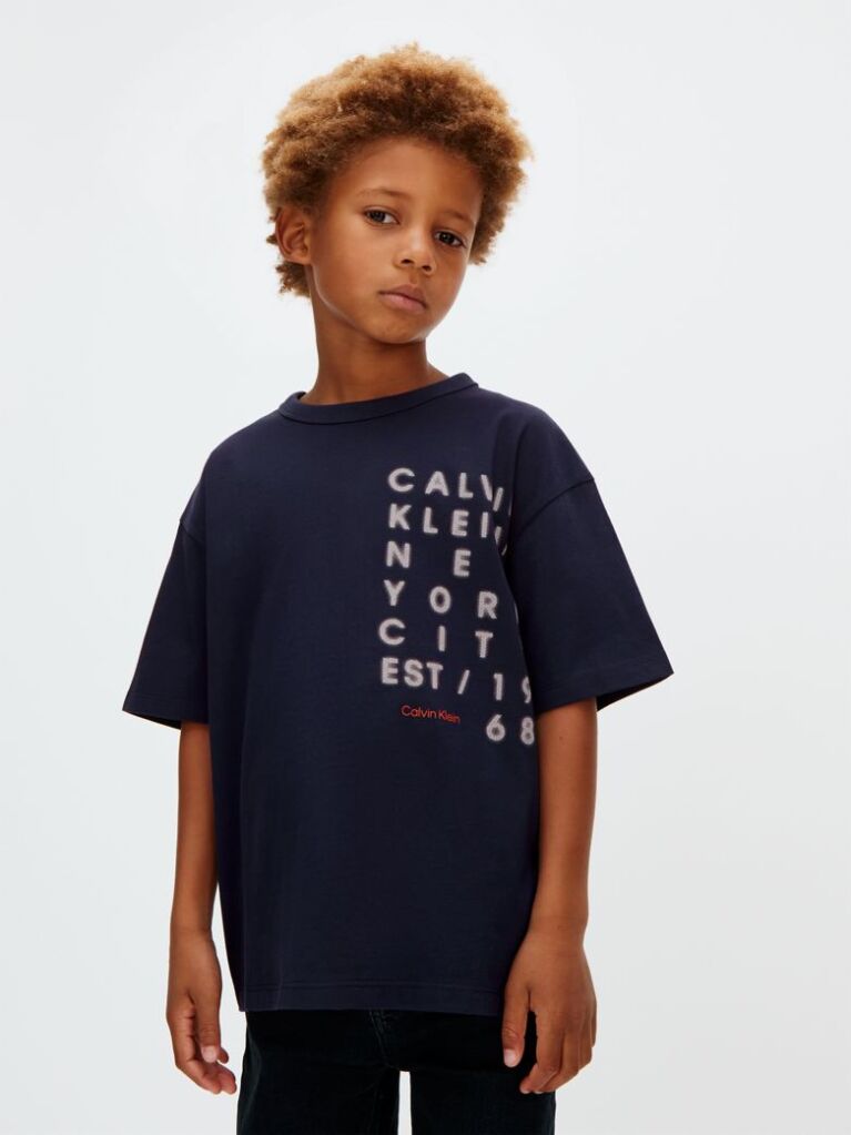Blue Logo T-shirt  Boys