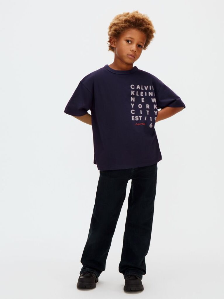 Blue Logo T-shirt  Boys