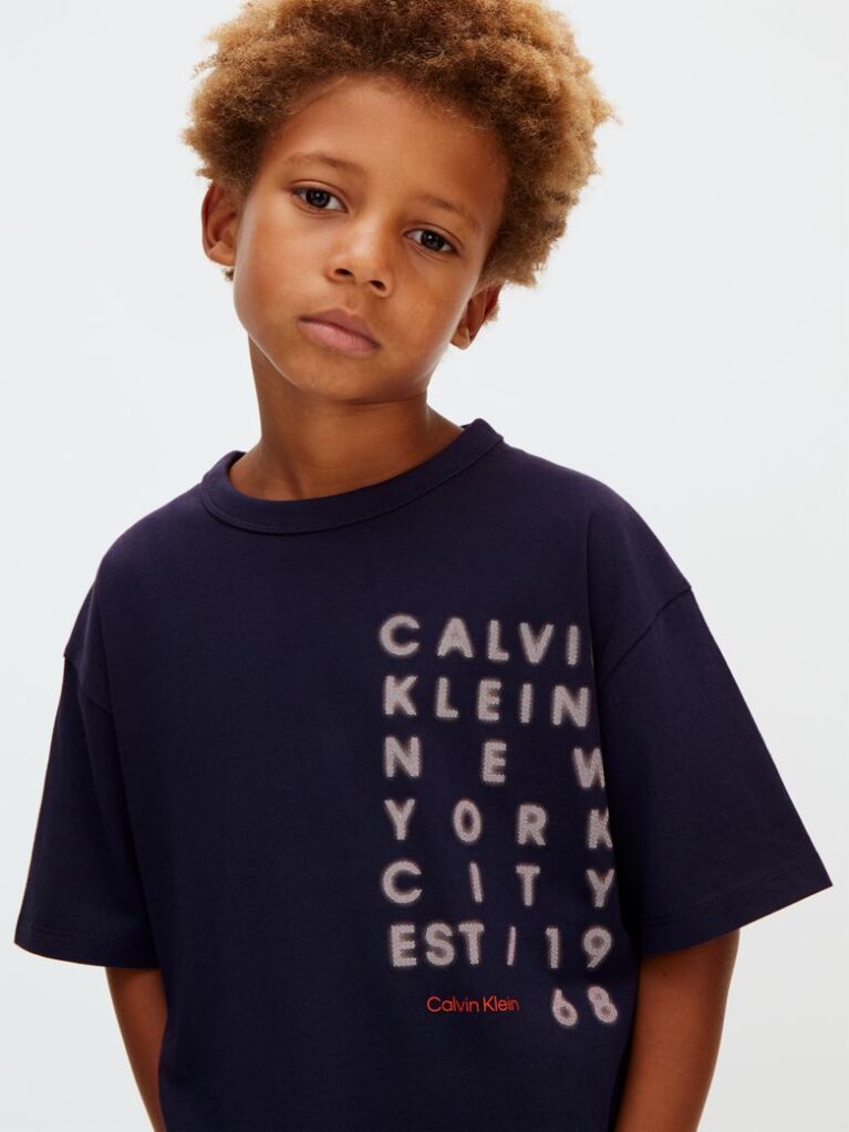 Blue Logo T-shirt  Boys