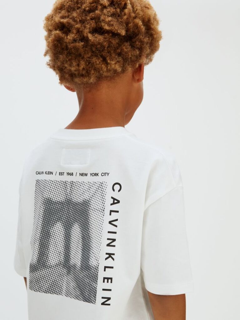 White Back Graphic T-shirt  Boys