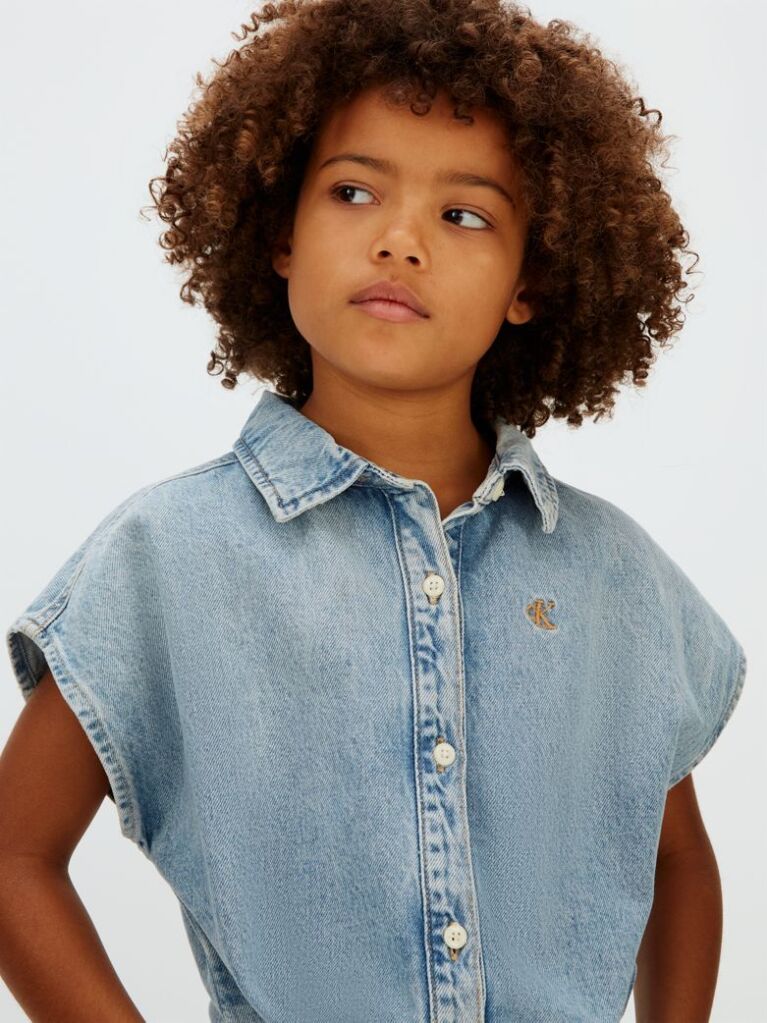 Denim Denim Τοπ Με Δέσιμο Μπροστά  Κορίτσι