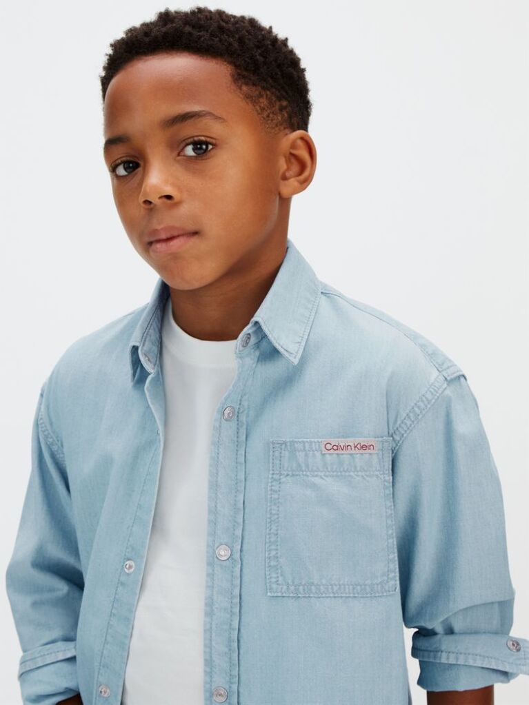 Denim Υφασμάτινο Πουκάμισο Chambray  Αγόρι