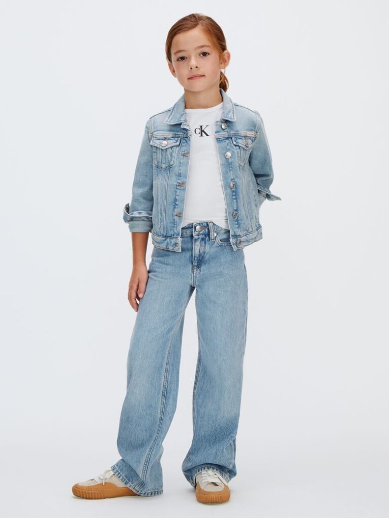 Denim Loose Wide Leg Jeans  Girls