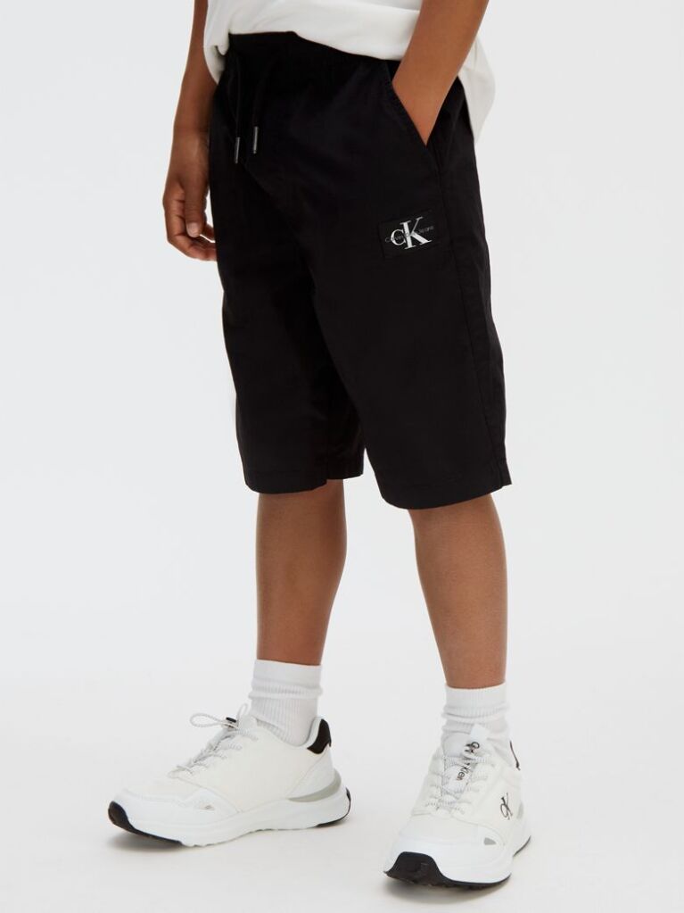 Black Parachute Shorts  Boys