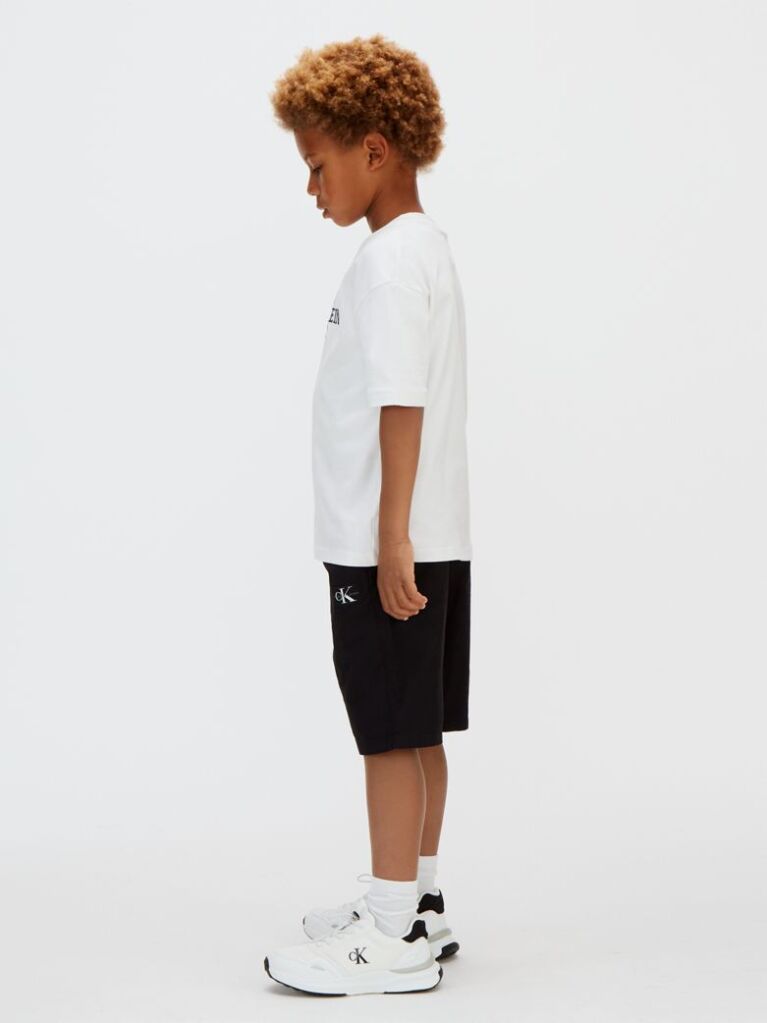 Black Parachute Shorts  Boys