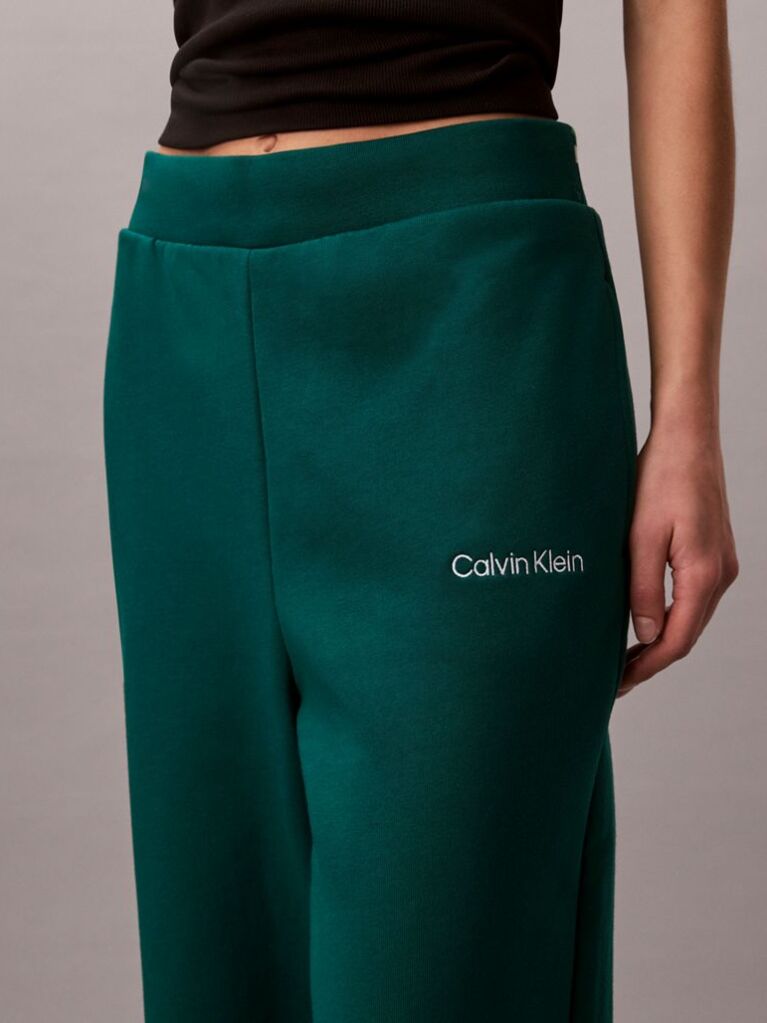 Green French Terry Joggers  Women