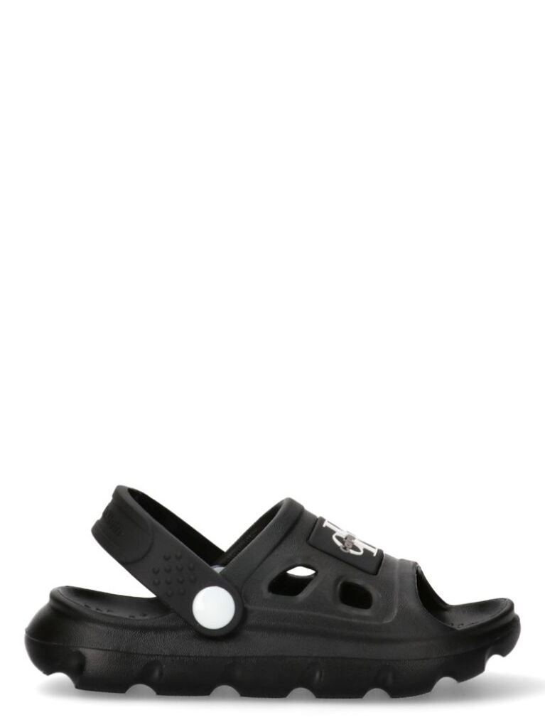 Black Kids Velcro Sandals  Kids Unisex